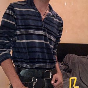 Striped men’s pull over